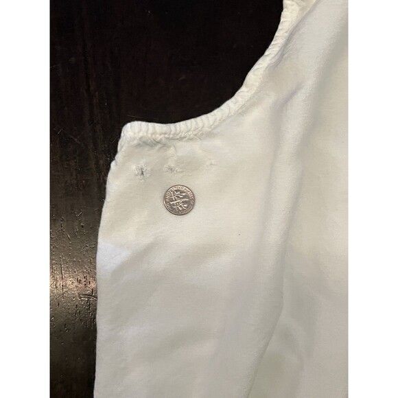 Vintage L’ Pogee Women's Size L/XL Floral Embroidered Bohemian Tiered Tank Top - Picture 6 of 6